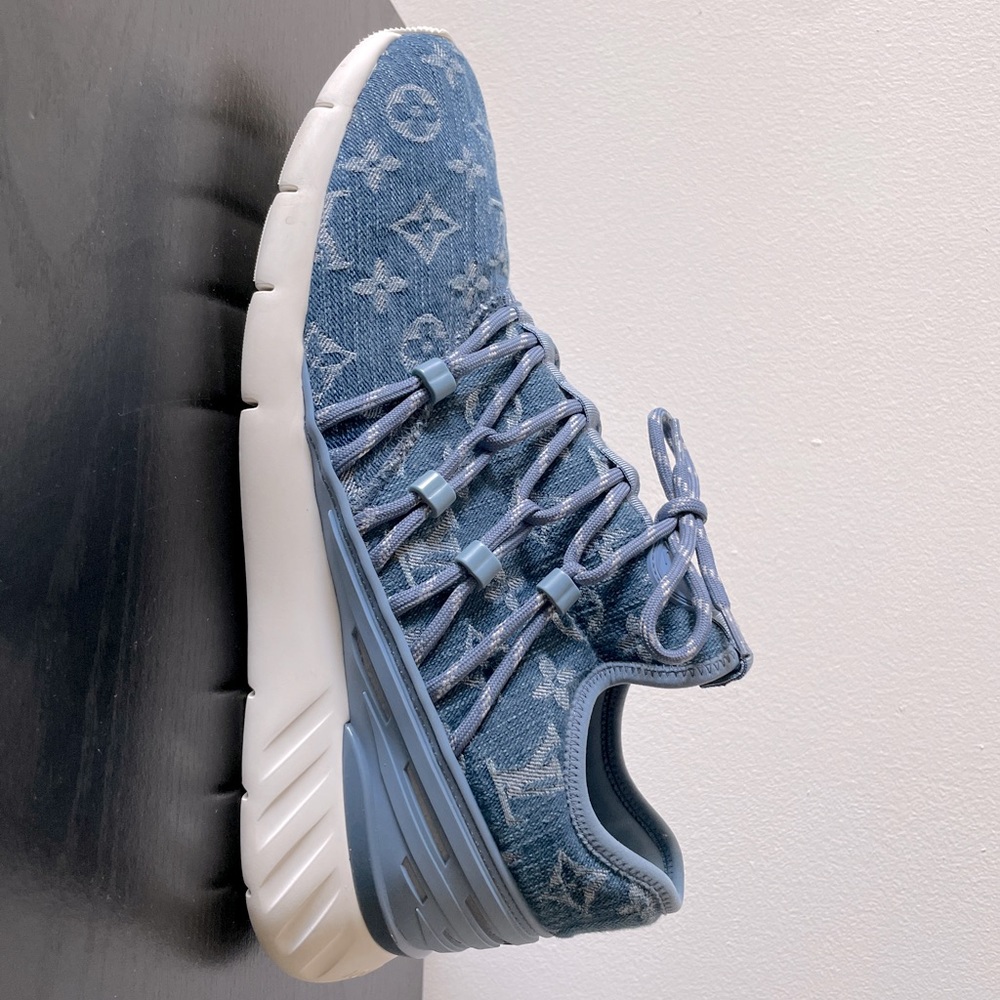 Louis Vuitton Denim Fastlane Trainers